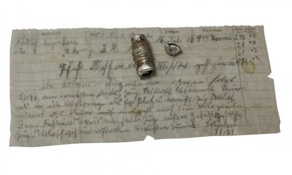 Γαλλία: Βρέθηκε μήνυμα ηλικίας ενός αιώνα σε κάψουλα περιστεριού